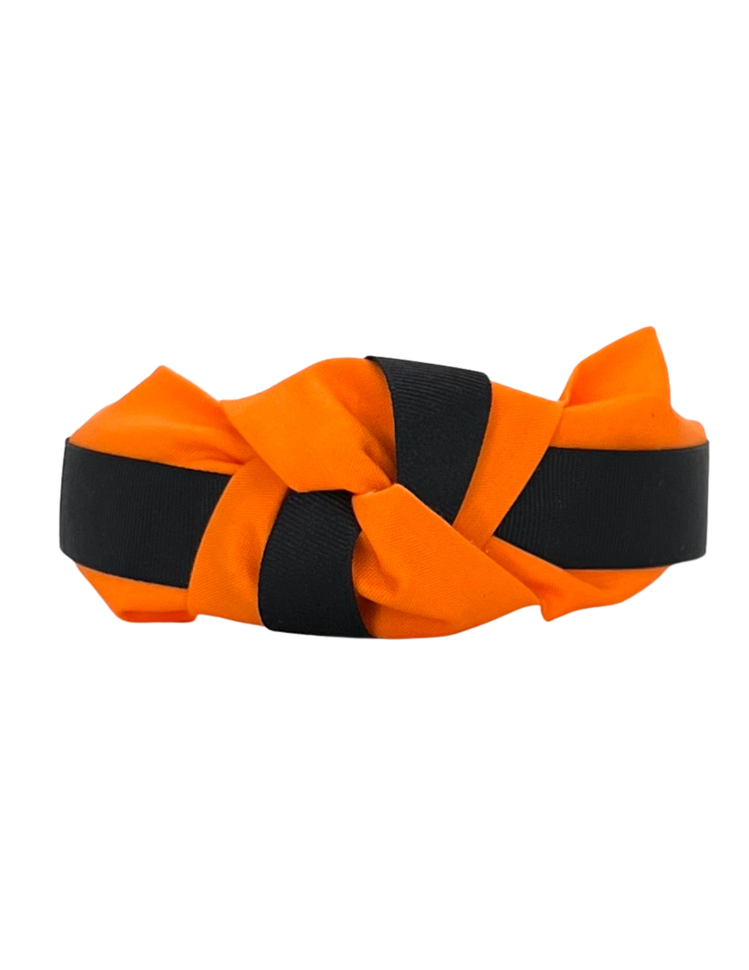 Black Velvet Ribbon on Orange