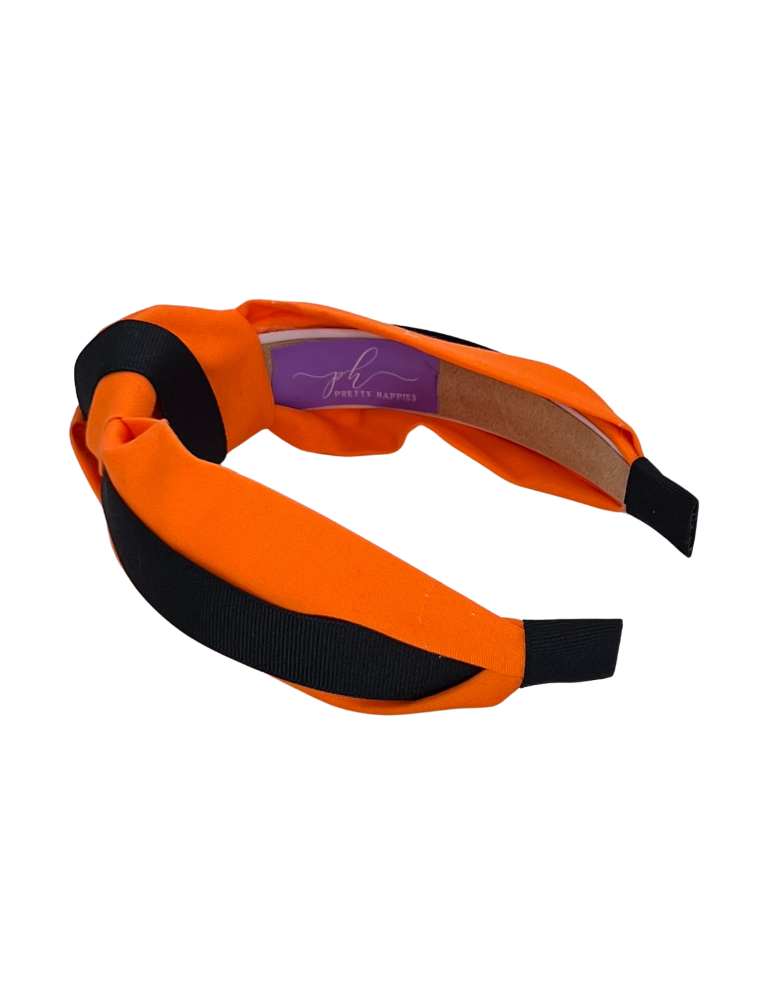 Black Velvet Ribbon on Orange