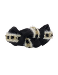 Load image into Gallery viewer, Soft Jeweled Tweed on Black Dupioni Silk