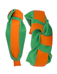 Load image into Gallery viewer, Orange Ribbon on Green