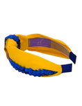 Load image into Gallery viewer, Royal Blue Sequin on Yellow Gold