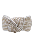 Load image into Gallery viewer, Khaki Seersucker with white Piping