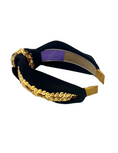 Load image into Gallery viewer, Gold Sequin Ribbon on Black