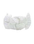 Load image into Gallery viewer, White Seersucker with Large Scallop