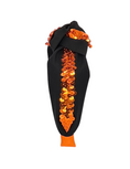Load image into Gallery viewer, Orange Sequin on Black