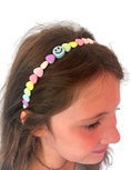 Load image into Gallery viewer, All Heart and Smiles Beaded Headband