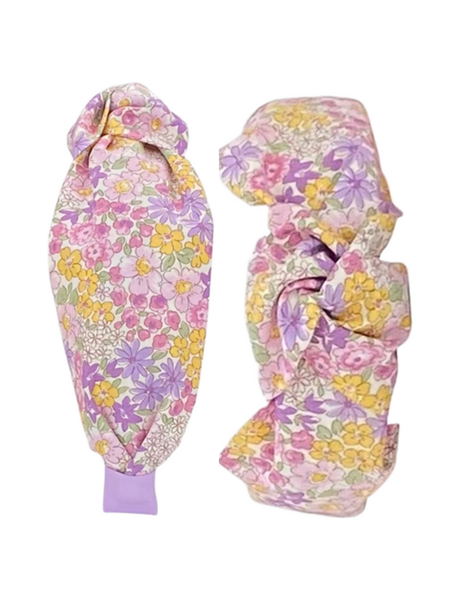 Gold and Purple Floral