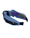 Load image into Gallery viewer, Navy Sequin on Light Blue