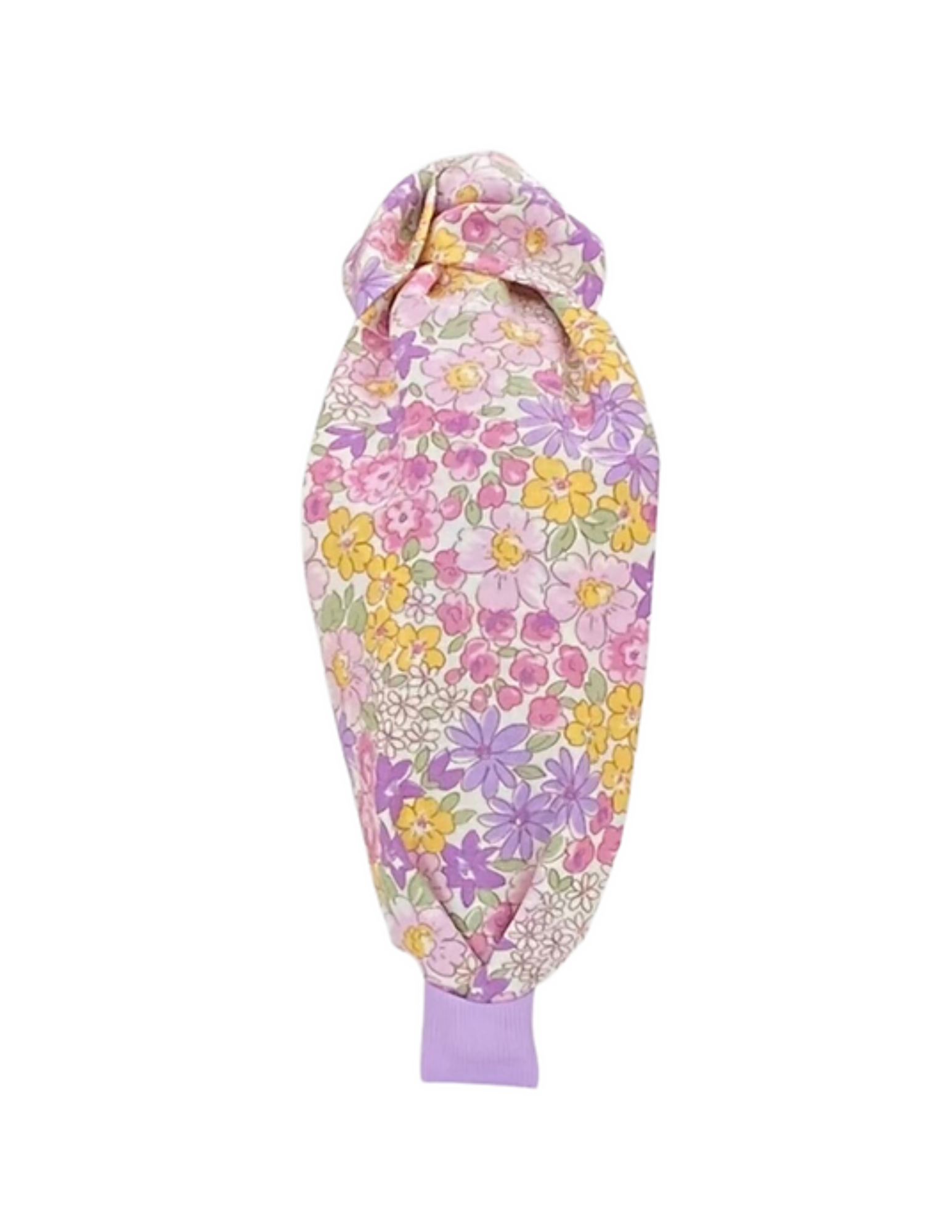 Gold and Purple Floral