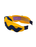 Load image into Gallery viewer, Blue Ric Rac on Yellow Gold