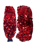 Load image into Gallery viewer, Red Sequin on Velvet