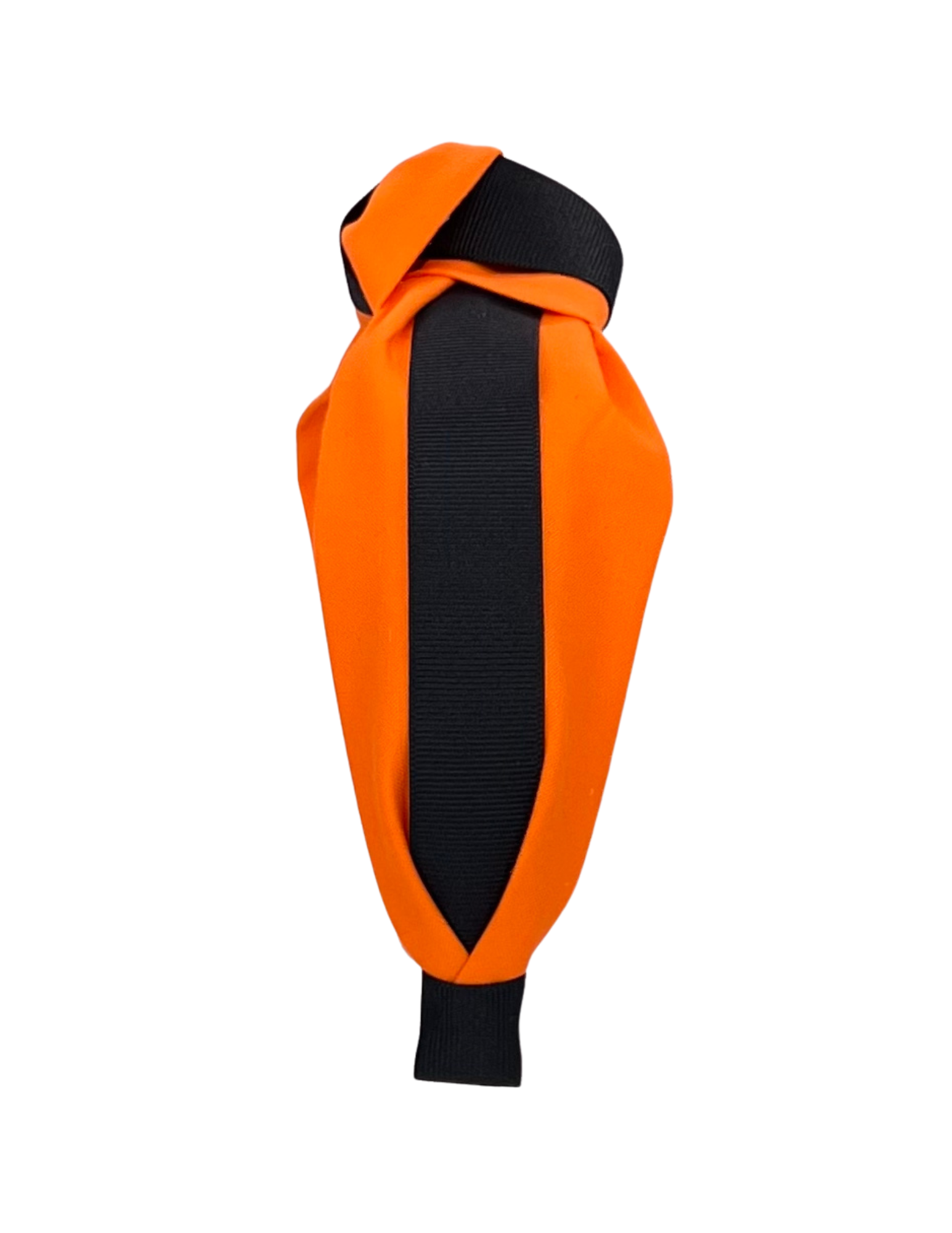 Black Velvet Ribbon on Orange