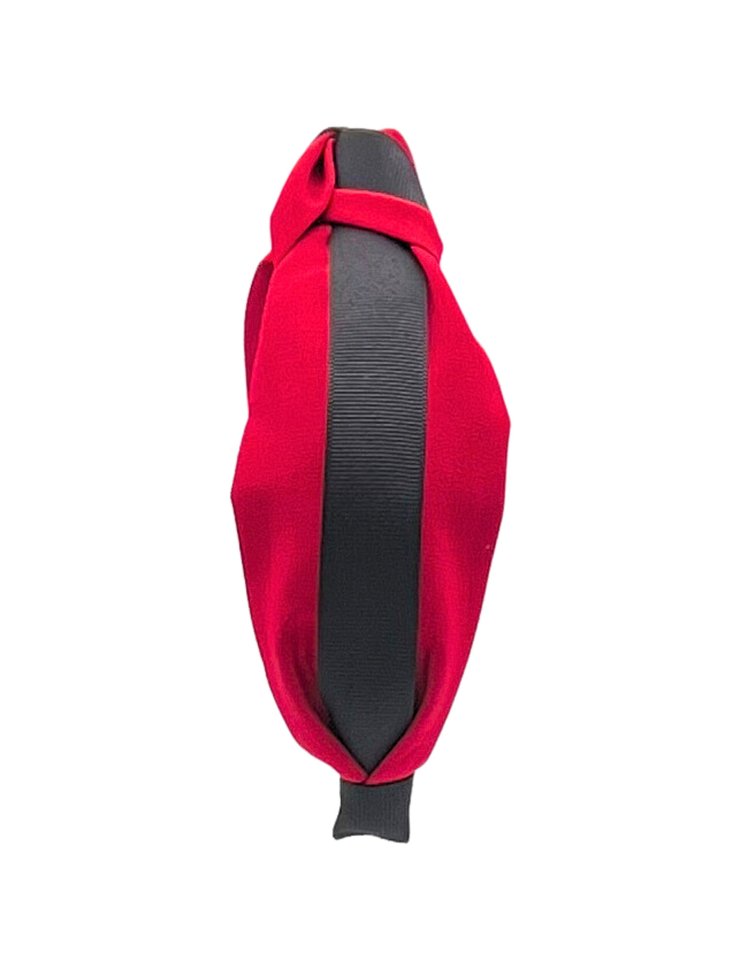 Black Ribbon on Red