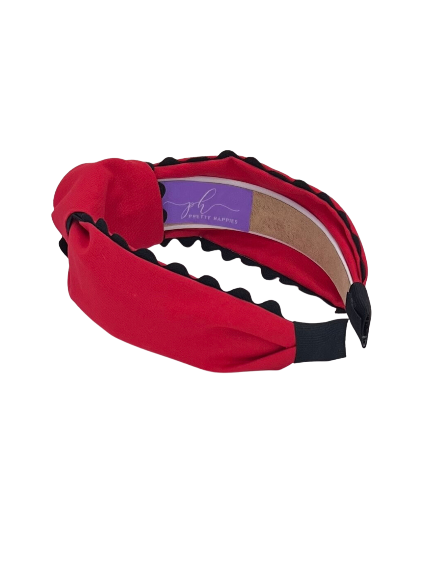 Black Scallop on Red