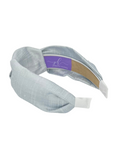 Load image into Gallery viewer, Blue Silver Dupioni Silk