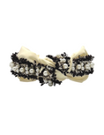 Load image into Gallery viewer, Cream & Brown Tweed Pearls