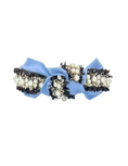 Load image into Gallery viewer, Powder Blue with Brown Tweed Pearl