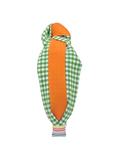 Load image into Gallery viewer, Green Gingham with Orange Ribbon