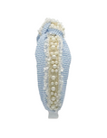Load image into Gallery viewer, Seersucker with Pearls