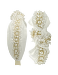 Load image into Gallery viewer, White with White Pearls