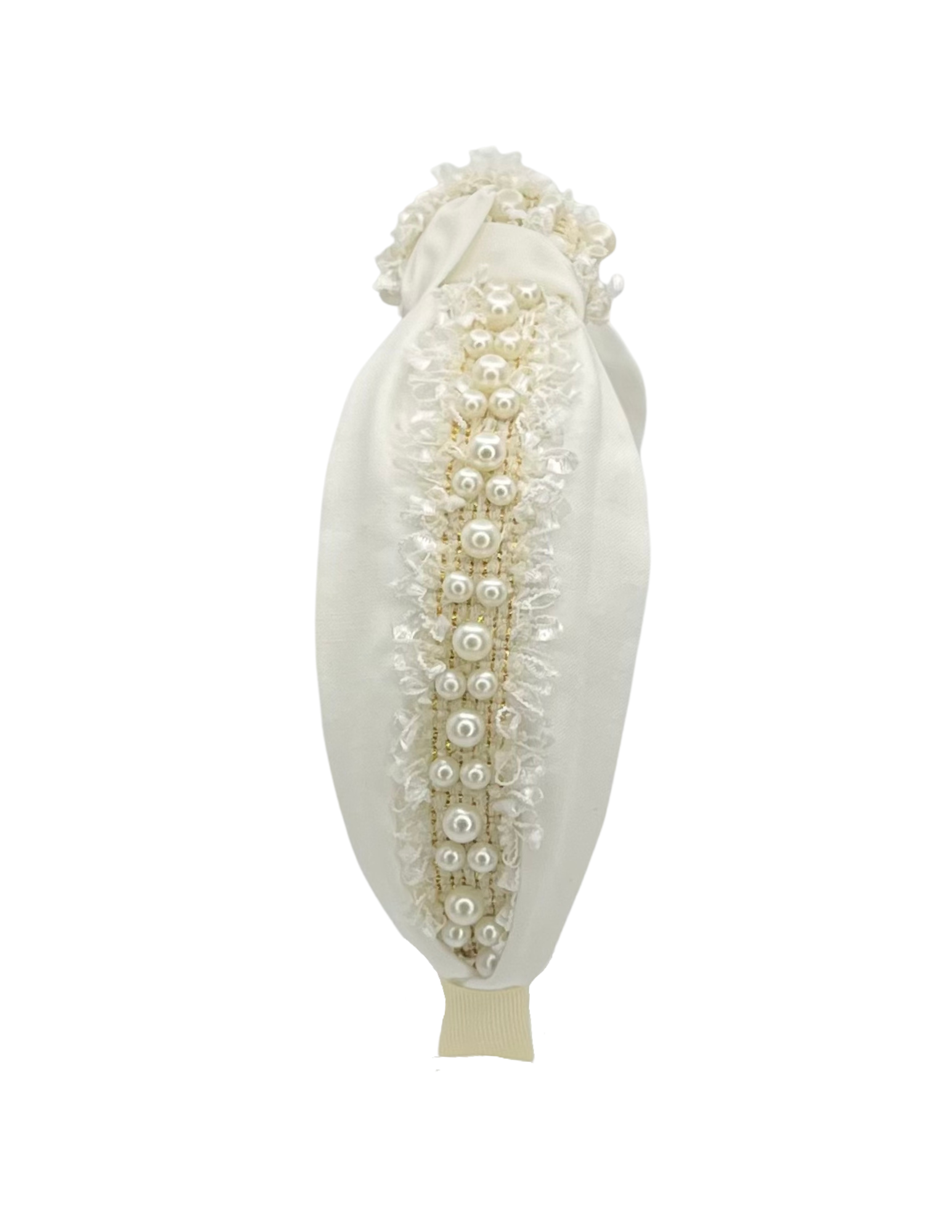 White with White Pearls
