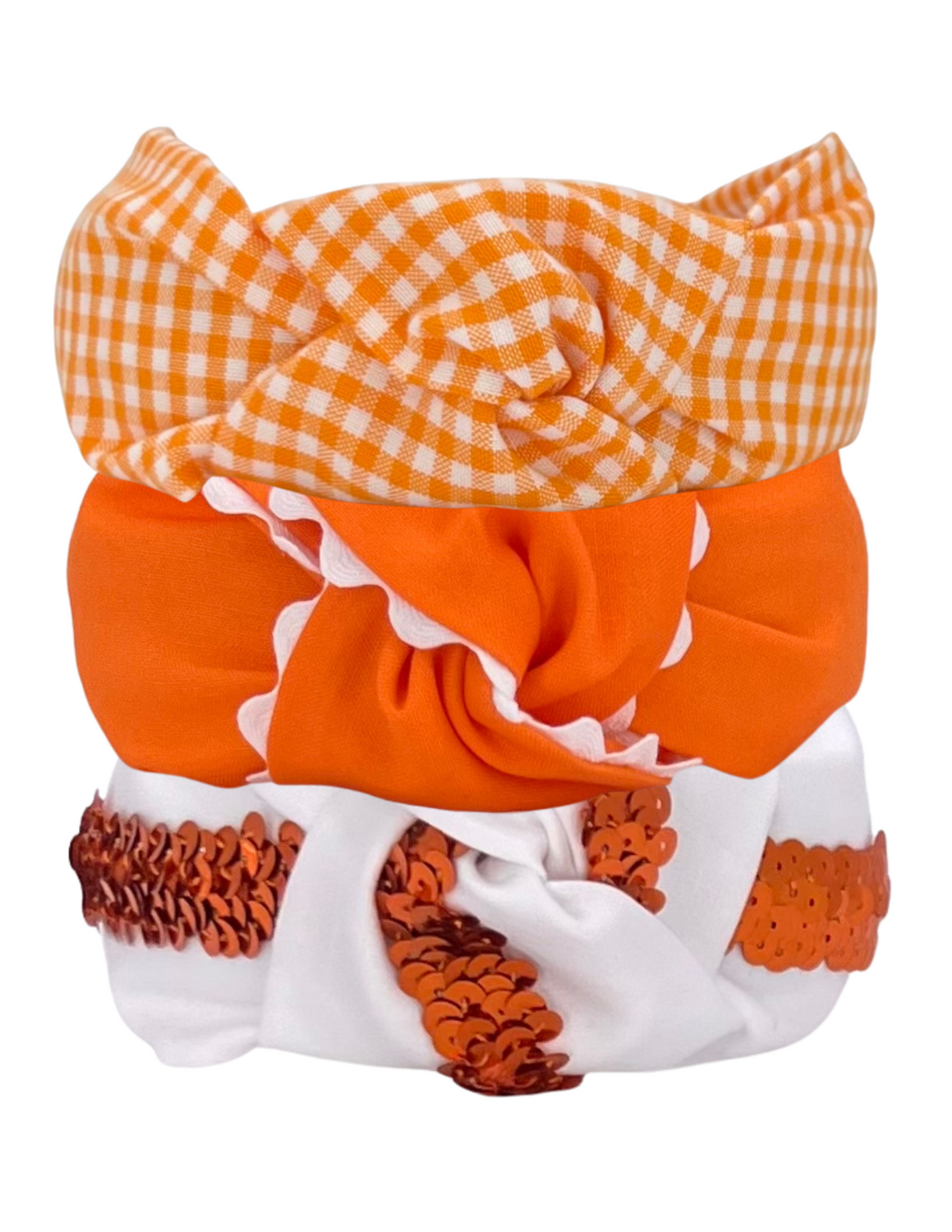 Orange & White
