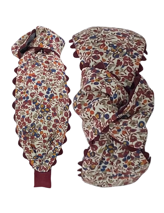 Wine Scallop on Warm Flora Liberty of London