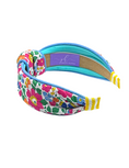 Load image into Gallery viewer, Betsy Pink and Green with Blue Piping- Liberty Of London

