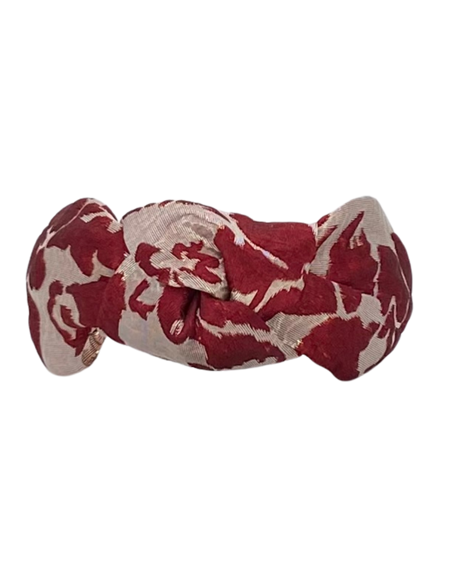 Crimson and Rosé Jacquard