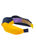Load image into Gallery viewer, Navy and Yellow Gold Twist
