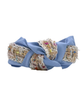 Load image into Gallery viewer, Cornflower Blue with Tweed Trim
