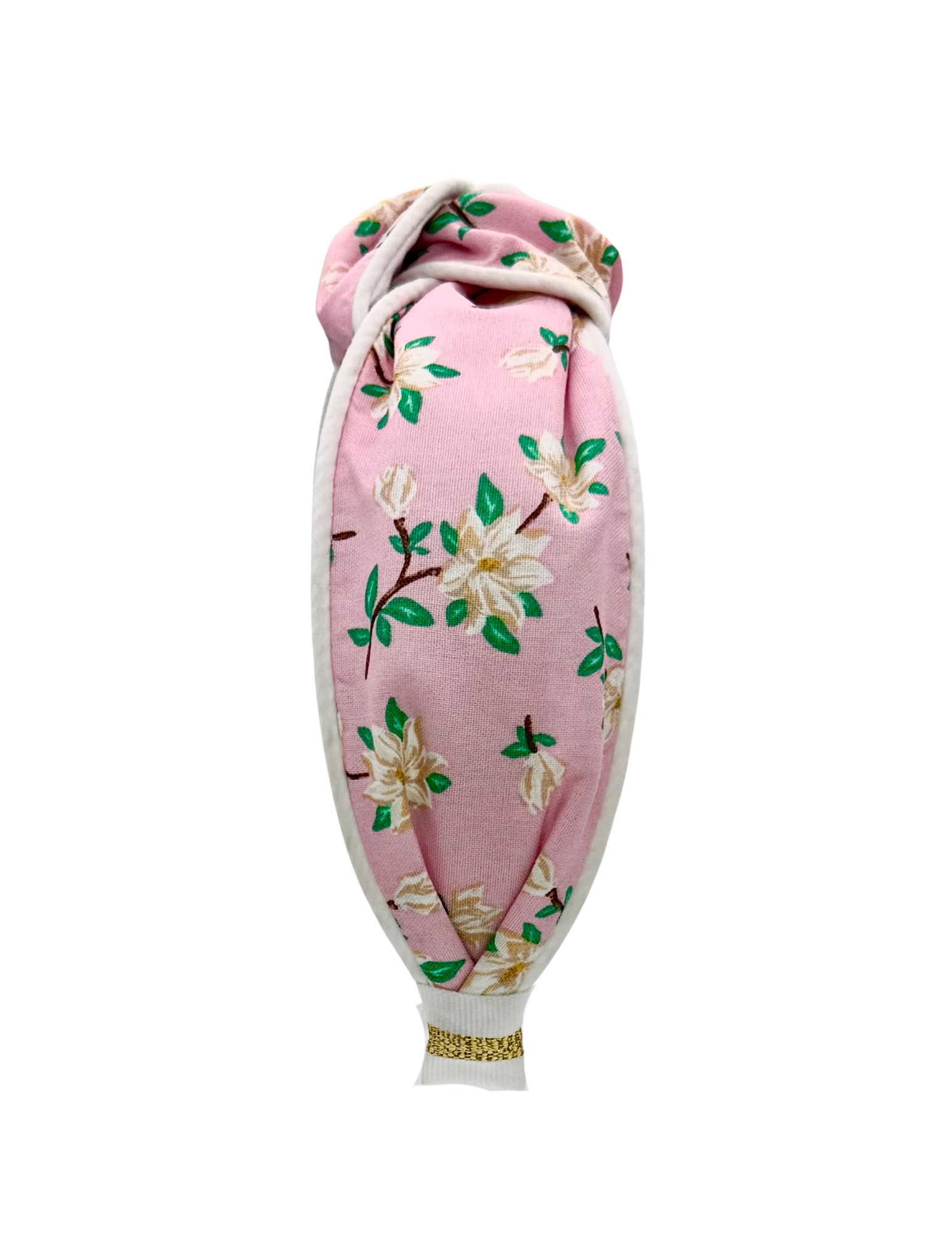 Soft Pink Magnolias with White Piping
