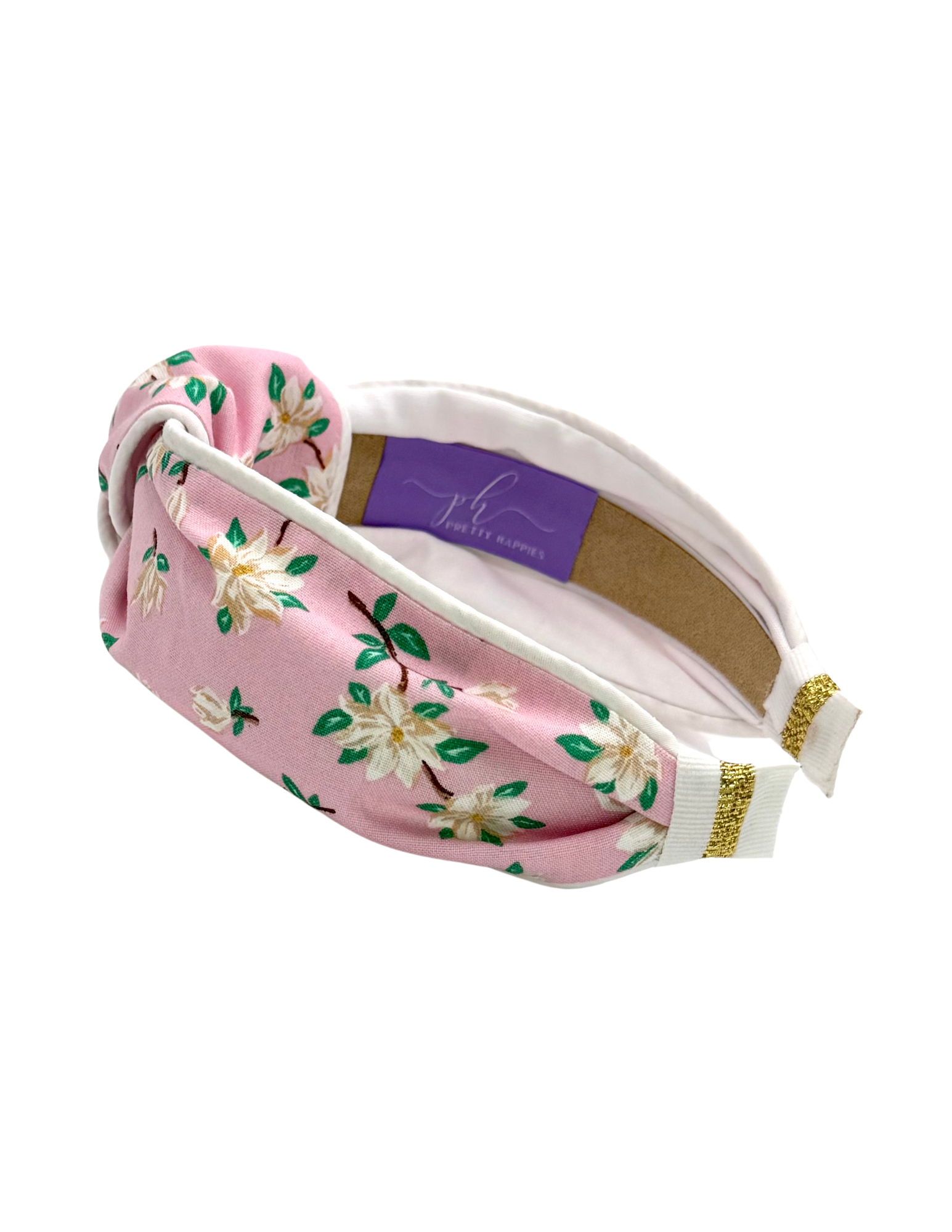 Soft Pink Magnolias with White Piping