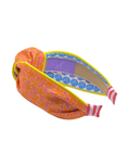 Load image into Gallery viewer, Orange and Pink Starfish with Yellow Piping
