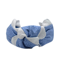 Load image into Gallery viewer, Dotted Periwinkle with Large White Scallop
