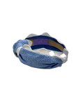 Load image into Gallery viewer, Dotted Periwinkle with Large White Scallop
