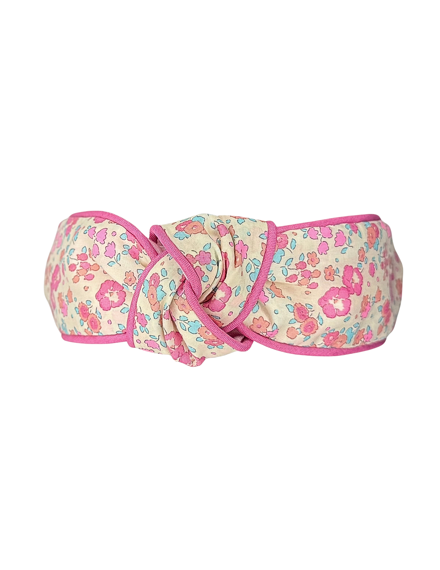 Ella and Libby with Pink Piping- Liberty Of London