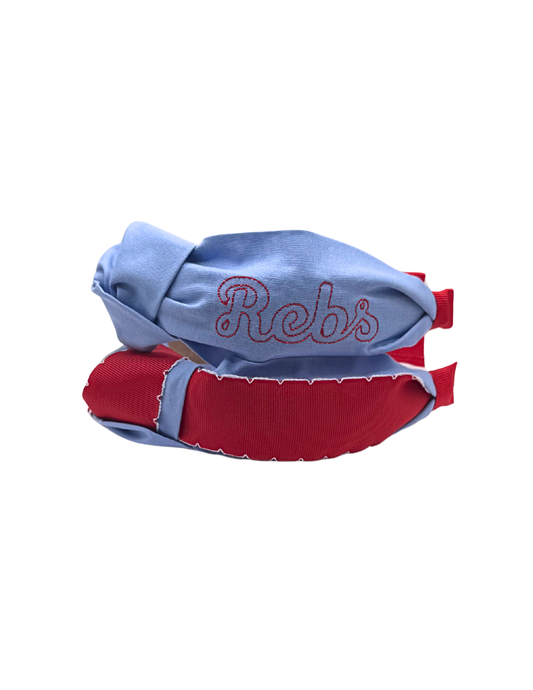 Light Blue and Red Bundle with Rebs