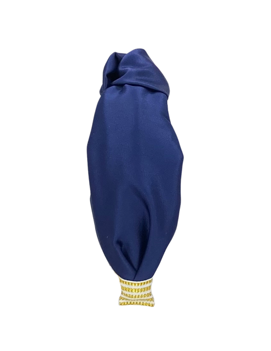 Navy Satin