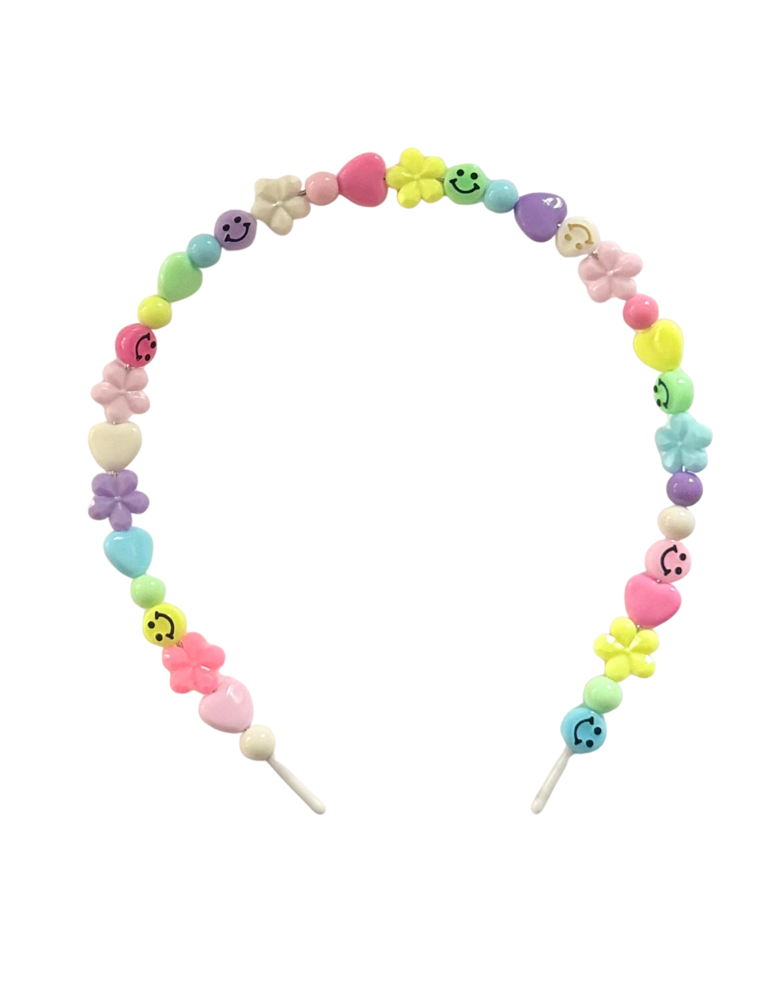 Fun bright mix bead headband