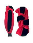 Load image into Gallery viewer, Black Velvet on Red
