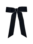 Load image into Gallery viewer, Black Ribbon Bow
