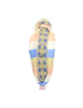 Load image into Gallery viewer, Blue Jeweled Tweed on Stripes
