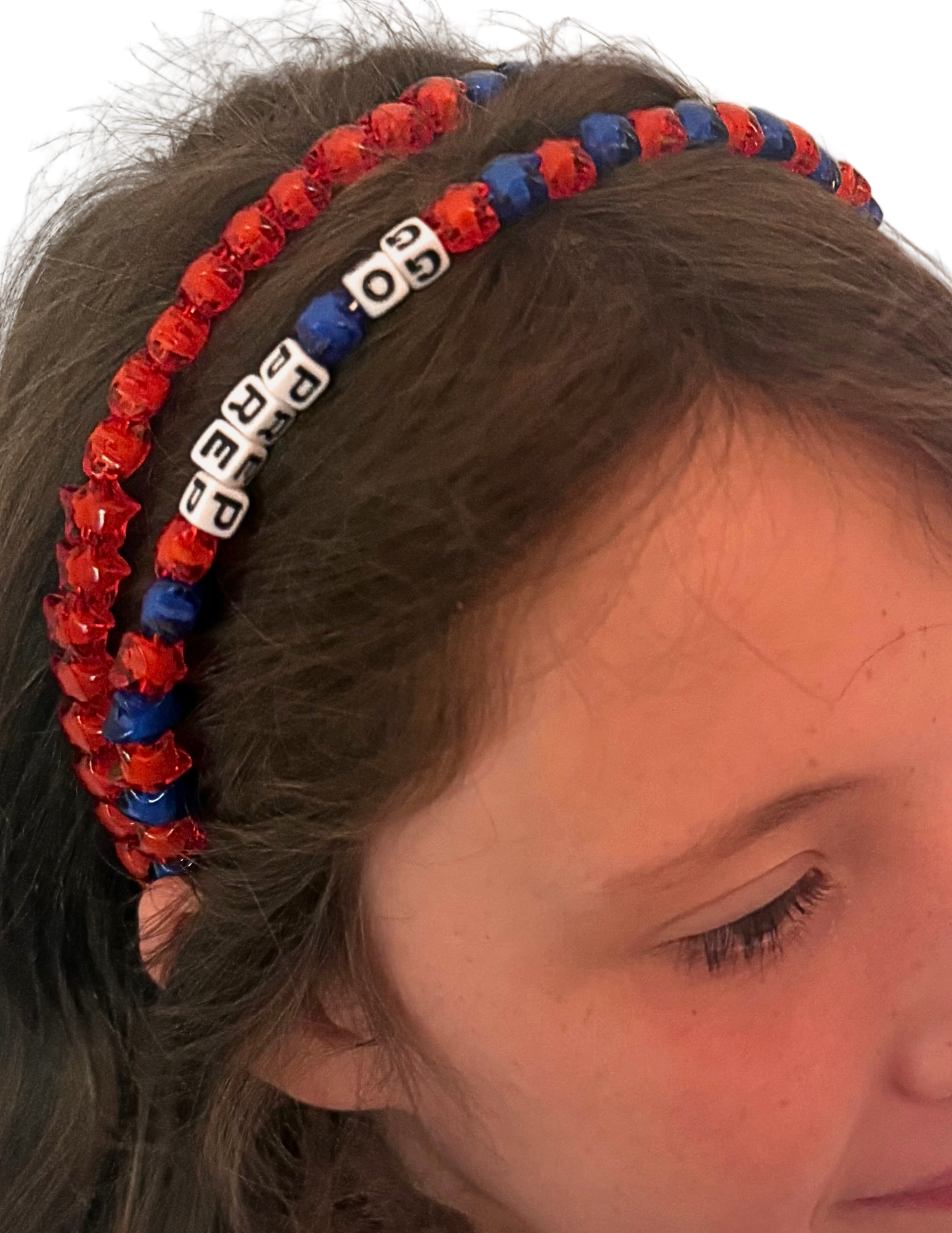 Star Beaded headband customizable