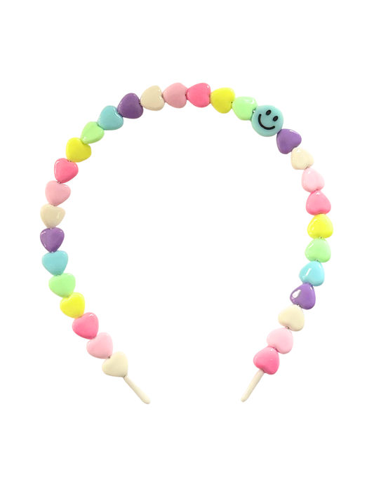 All Heart and Smiles Beaded Headband
