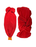 Load image into Gallery viewer, Cardinal Dupioni Silk Knot Headband
