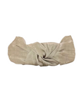 Load image into Gallery viewer, Champagne Dupioni Silk Knot Headband
