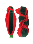 Load image into Gallery viewer, Red with Green Velvet
