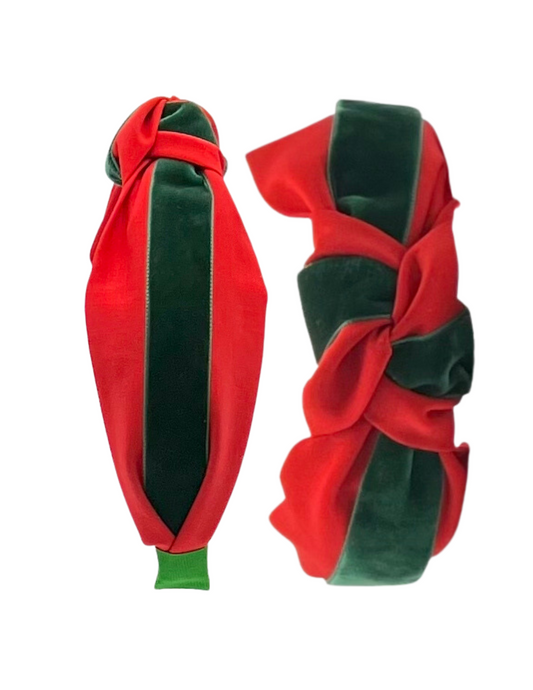 Red with Green Velvet