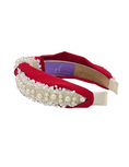 Load image into Gallery viewer, Crimson with Pearls
